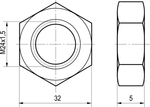 Габариты NUT A63